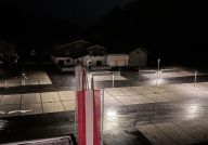 Parkplatzgestaltung - Faschina