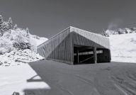 Neubau Pistenwalzengarage