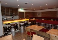 Innenaufnahme der Lounge fue die Hausgaeste