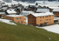 Bezau, Platz - Mehrfamilienwohnhäuser