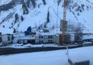 12.05.2019 auch mit Schnee zu kämpfen